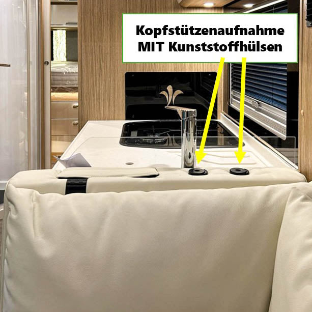 2-piece storage shelf for Niesmann and Bischoff from model year 2024 with face-to-face seating group