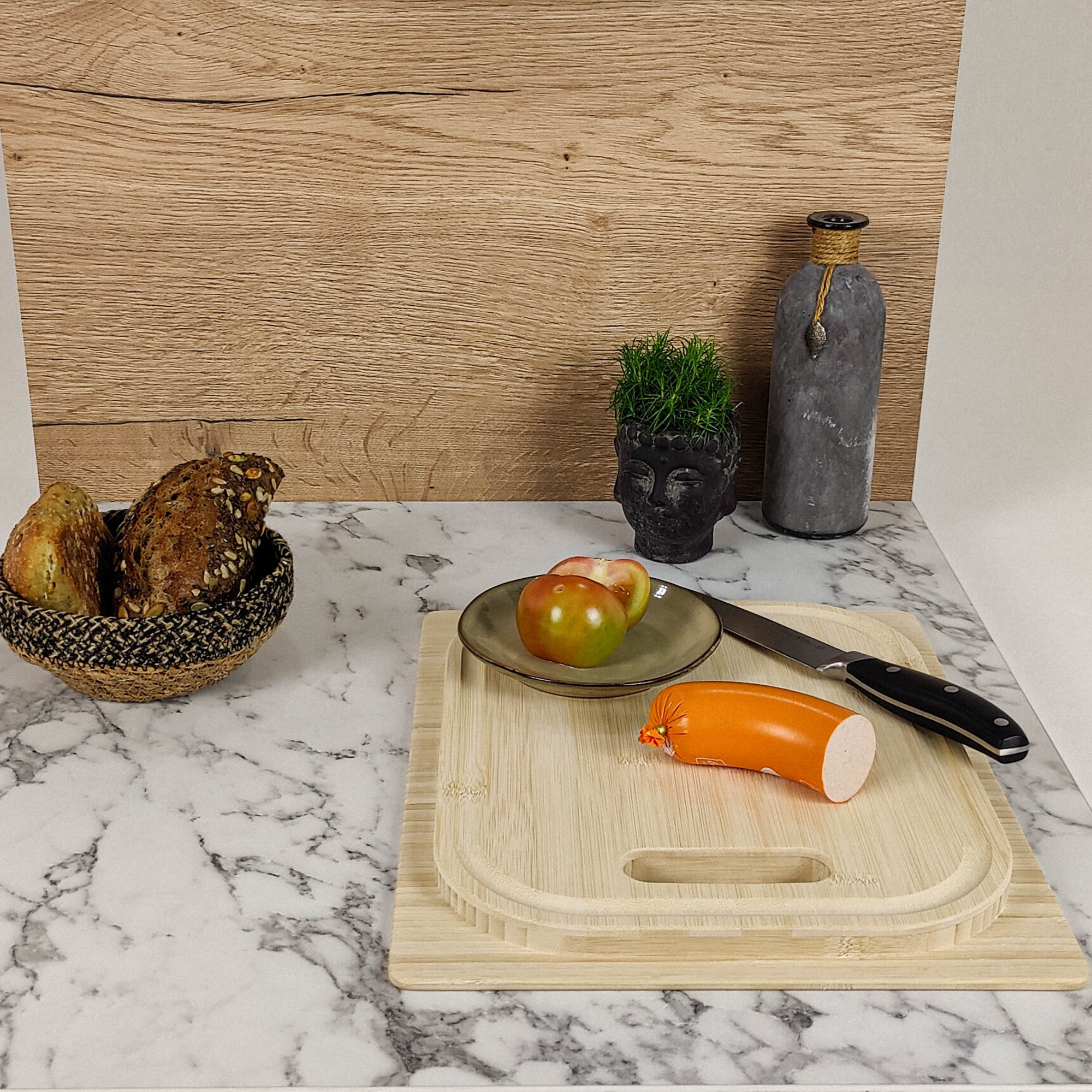 Cutting board with sink cover for Knaus models (rectangular)