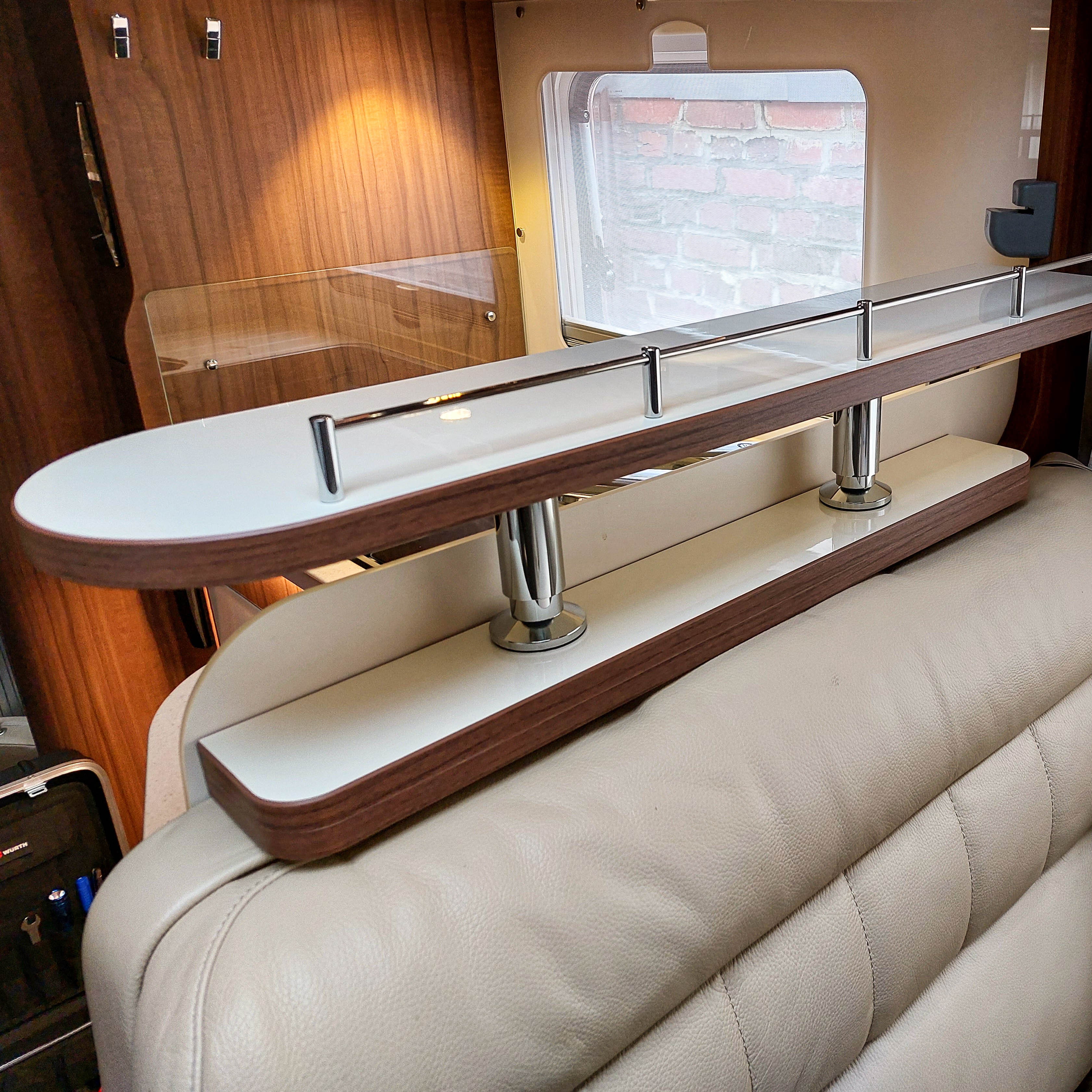 2-piece storage board for Hymer SL and GL models