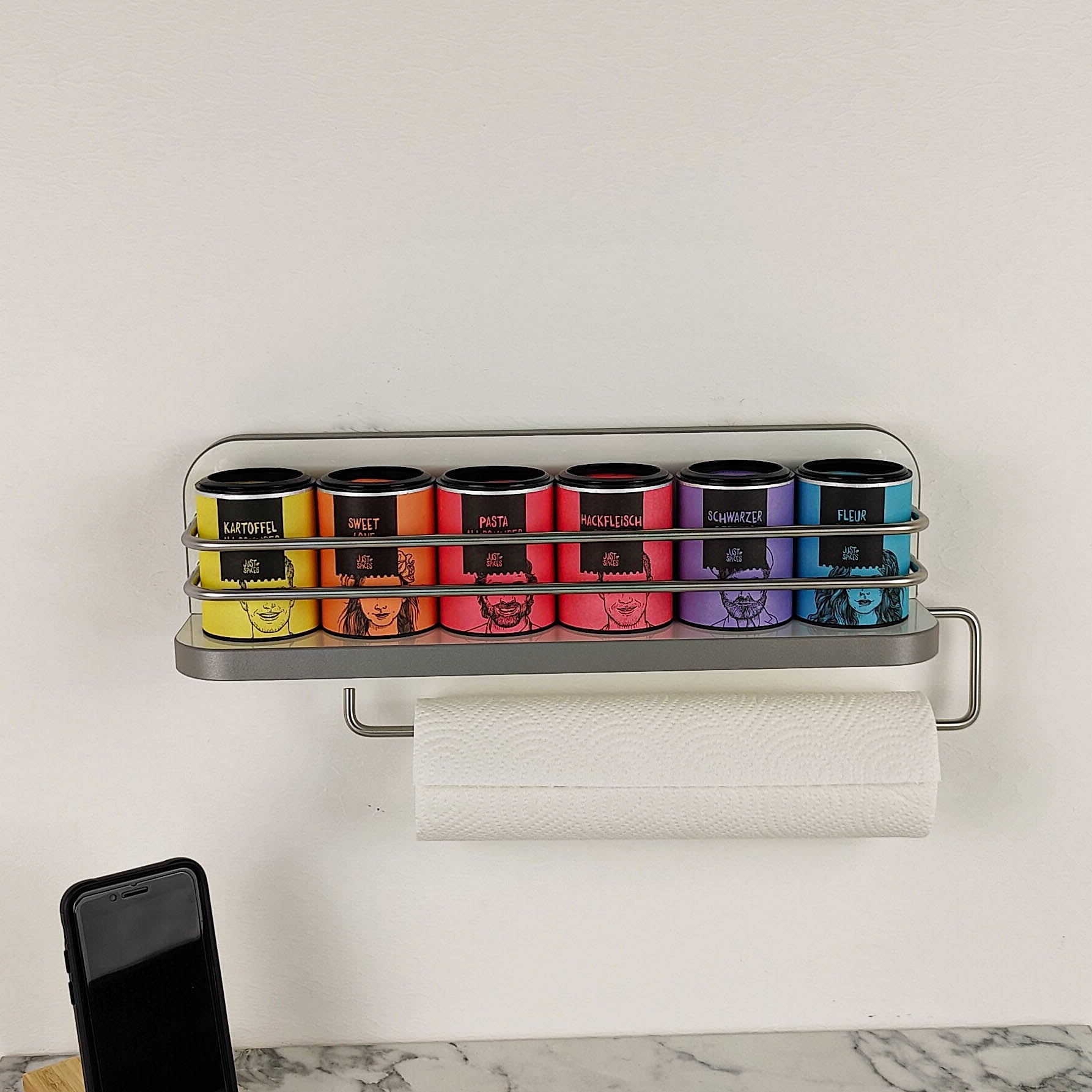 #color_high-gloss white with edge in grey/anthracite and stainless steel railing