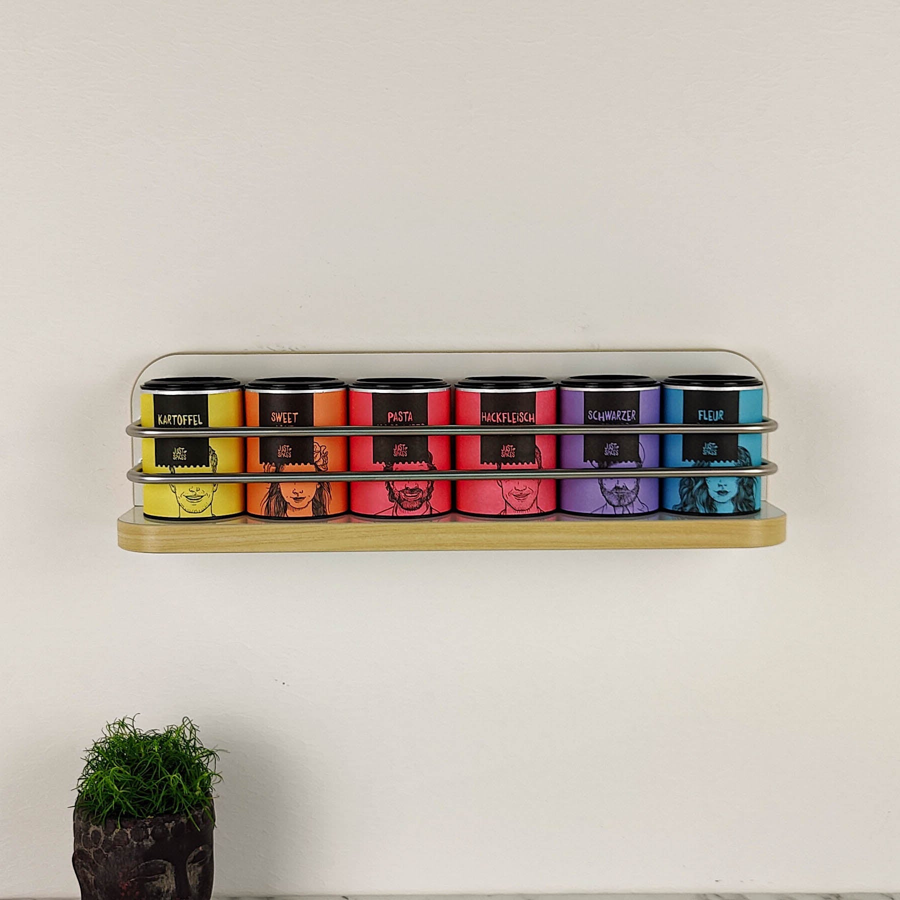 #color_high-gloss white with edge in light maple and stainless steel railing