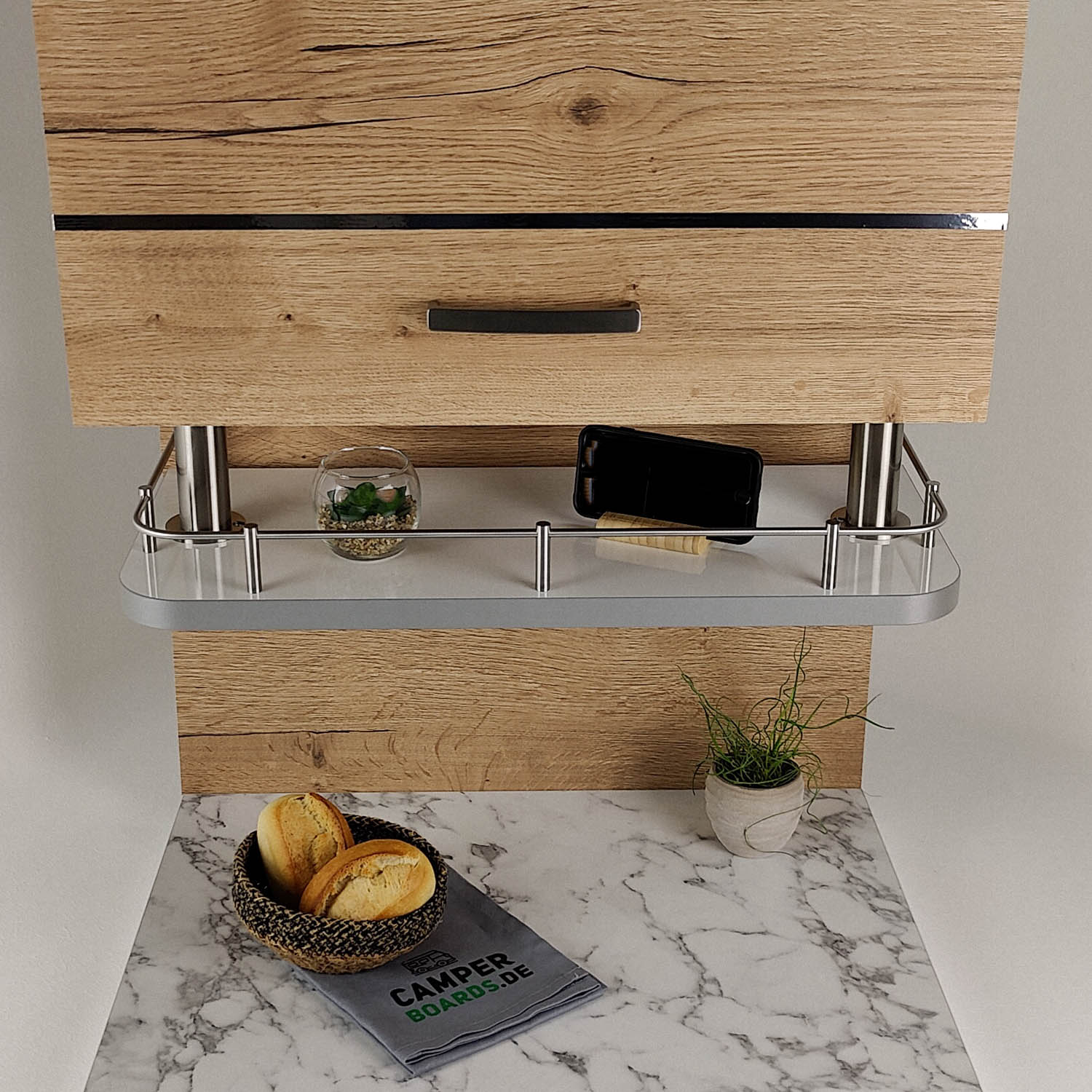 #color_high-gloss white with edge in grey/anthracite