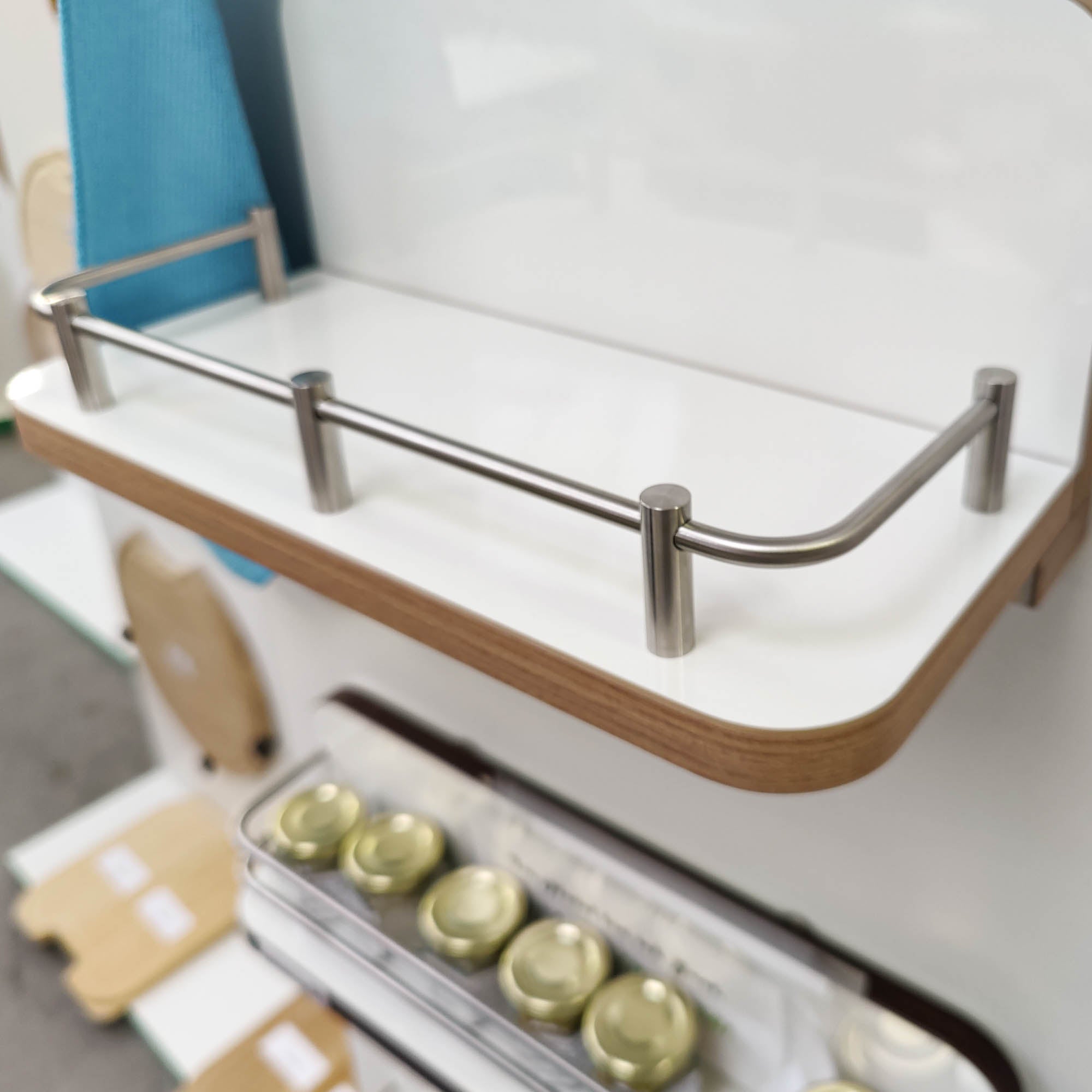 Deluxe railing set in 400 mm length