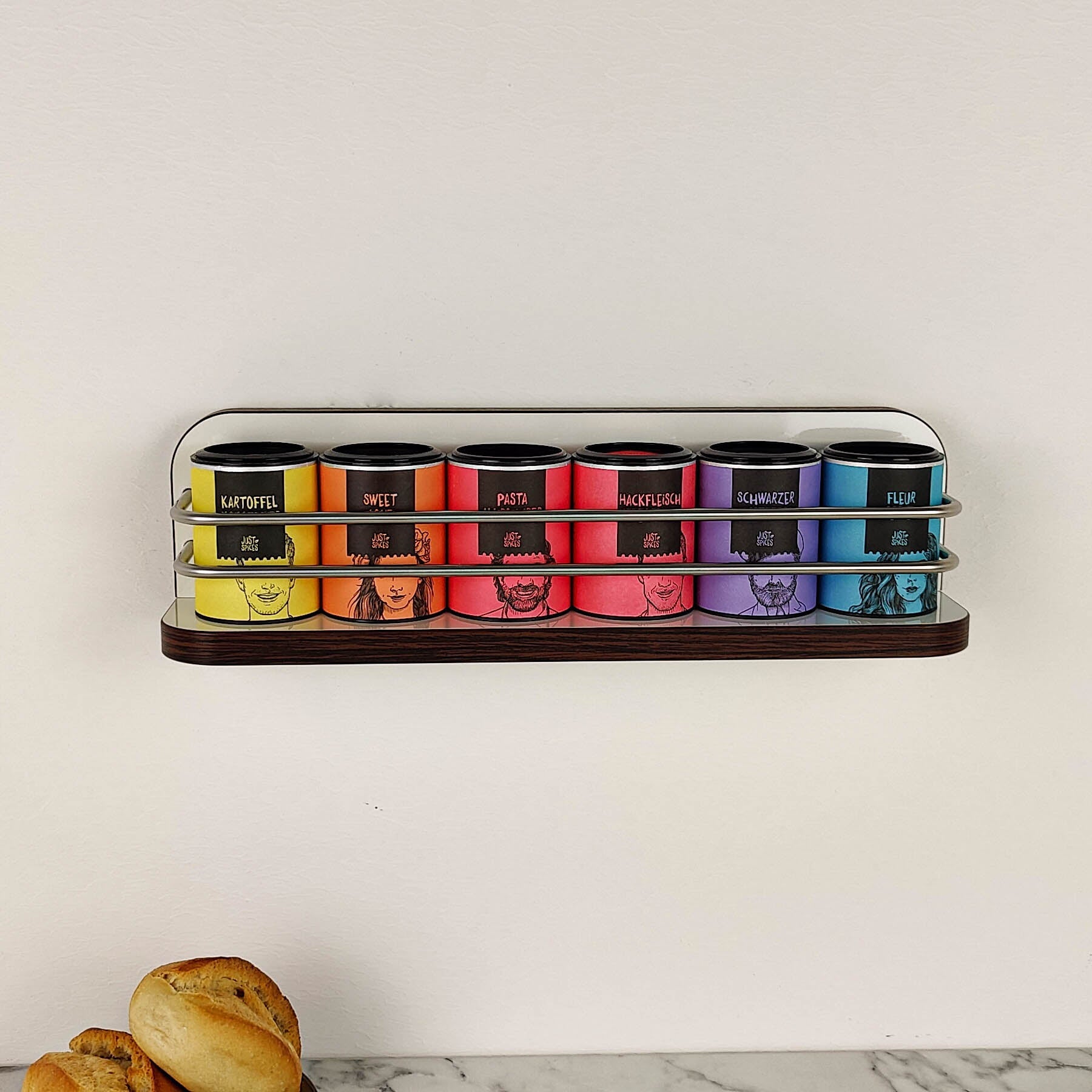 #color_high-gloss white with edge in Wenge Classic and stainless steel railing