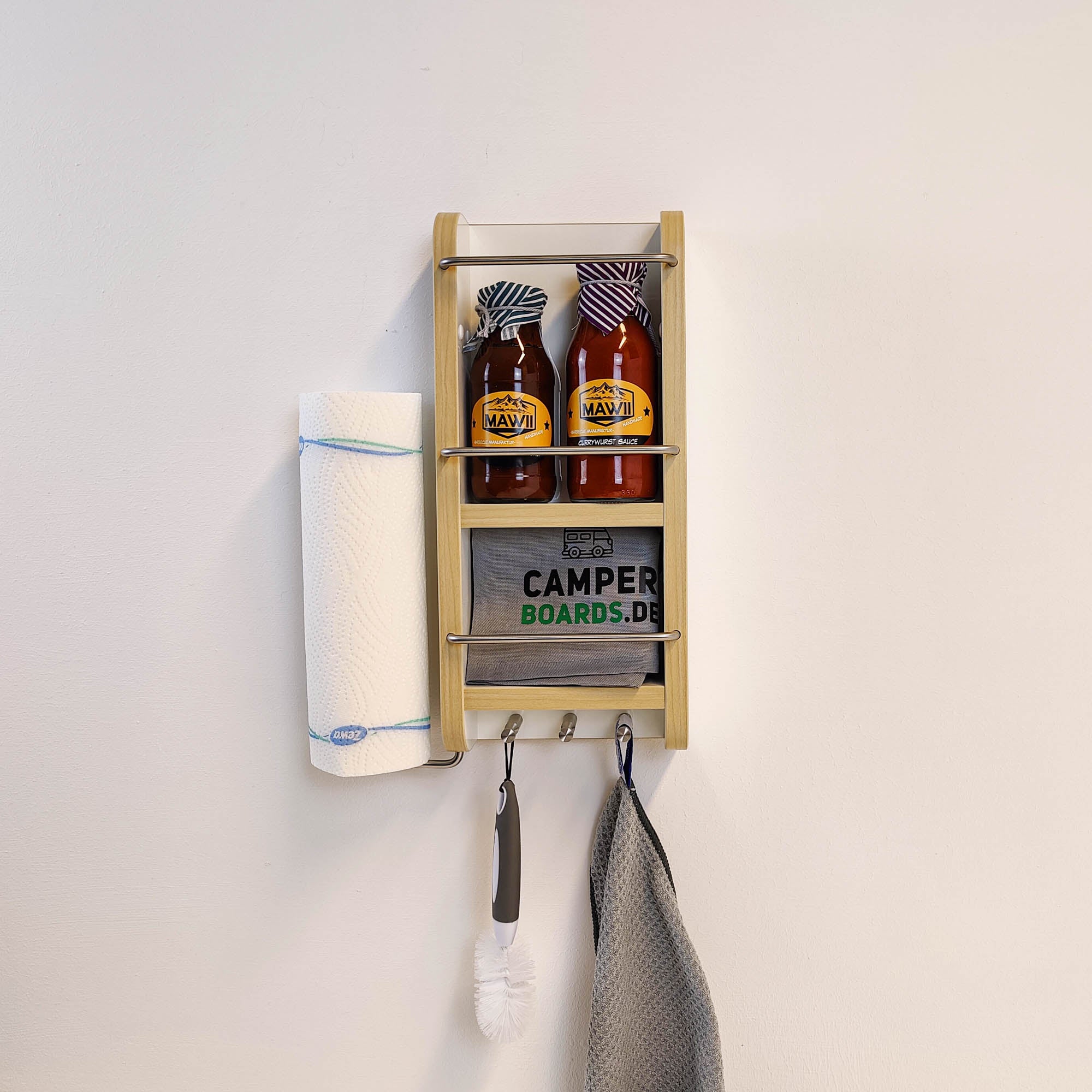 #color_high-gloss white with edge in light maple