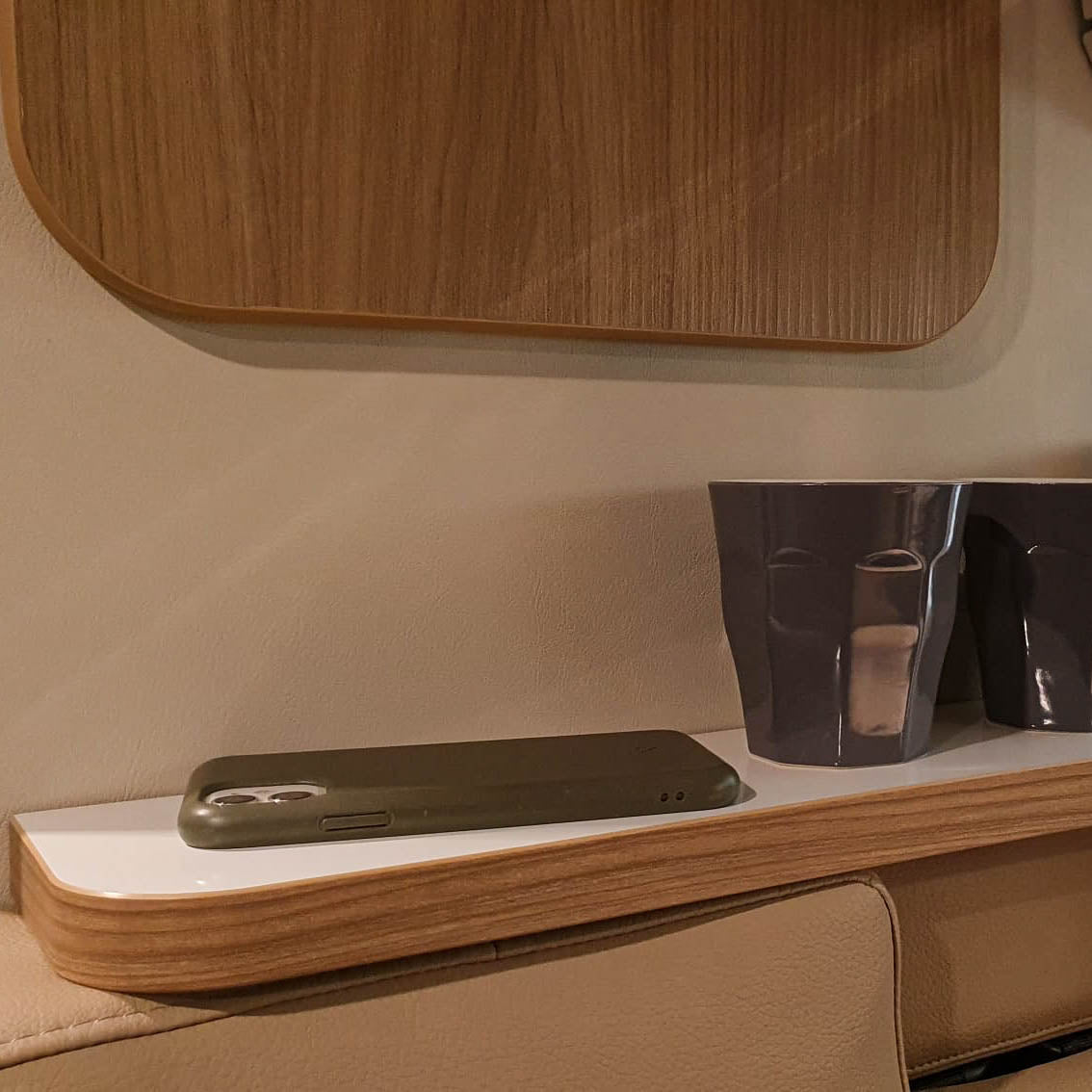 Storage shelf for Adria Twin panel van up to 2018