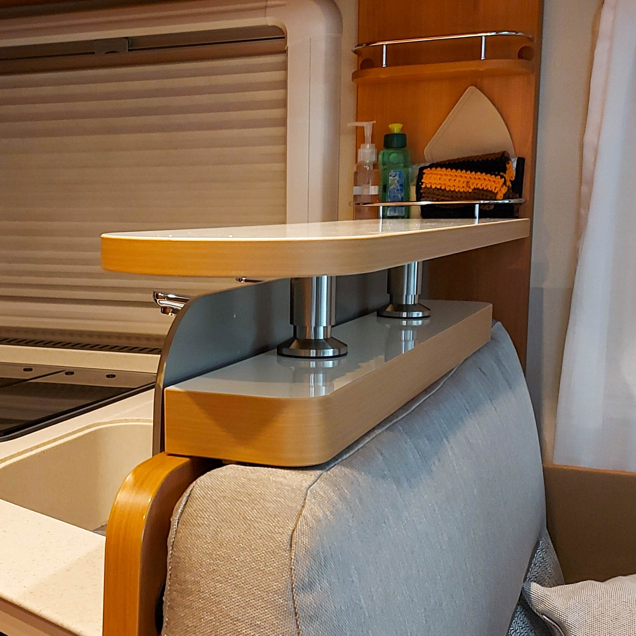 2-piece storage board for Hymer SL and GL models