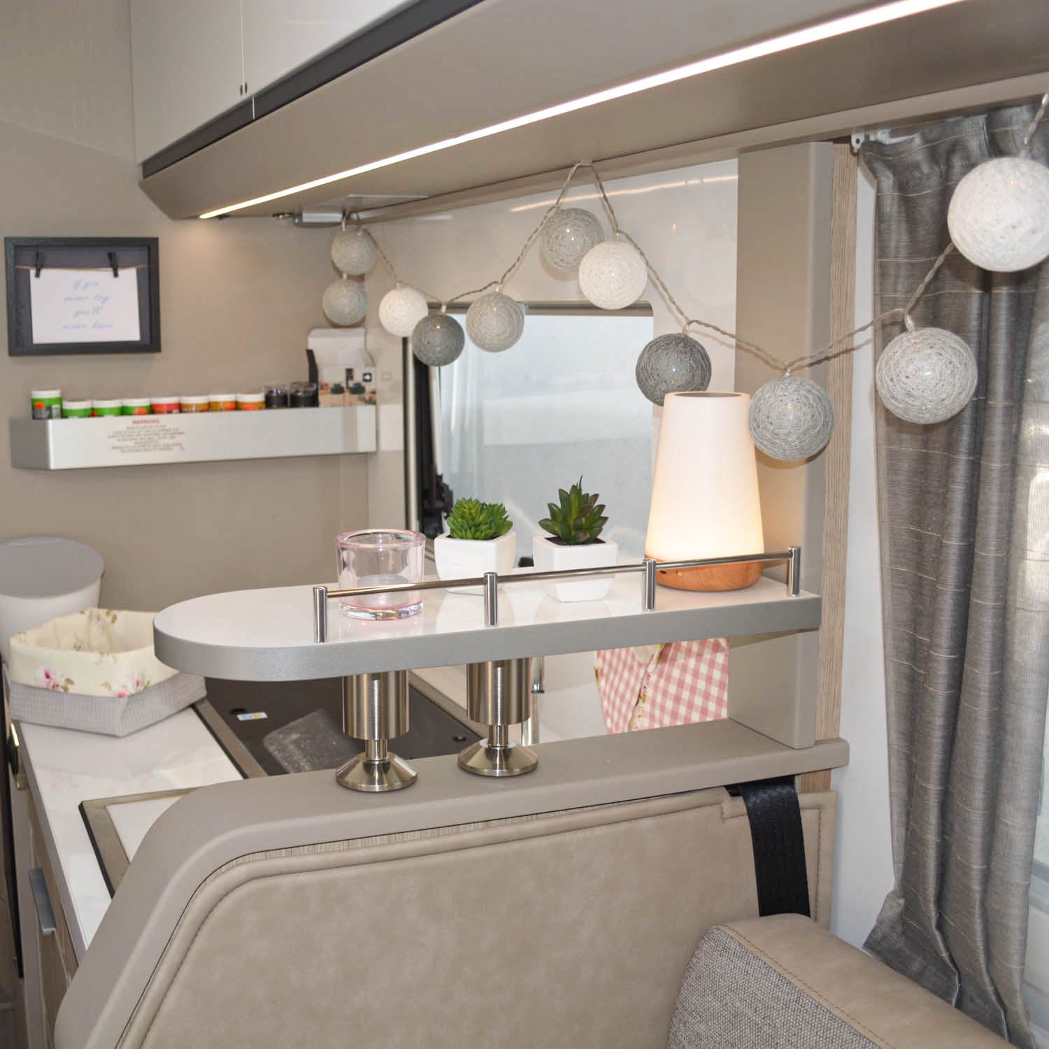 Storage shelf for Adria DL models