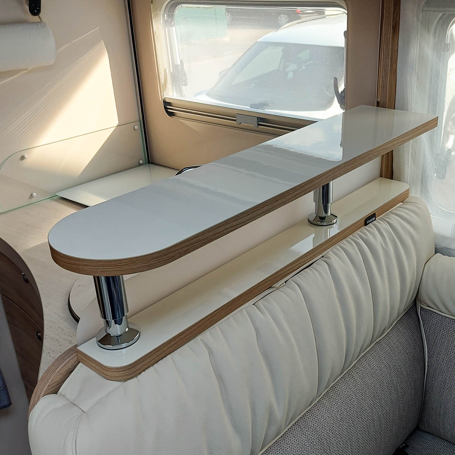 2-piece storage board for Euramobil models