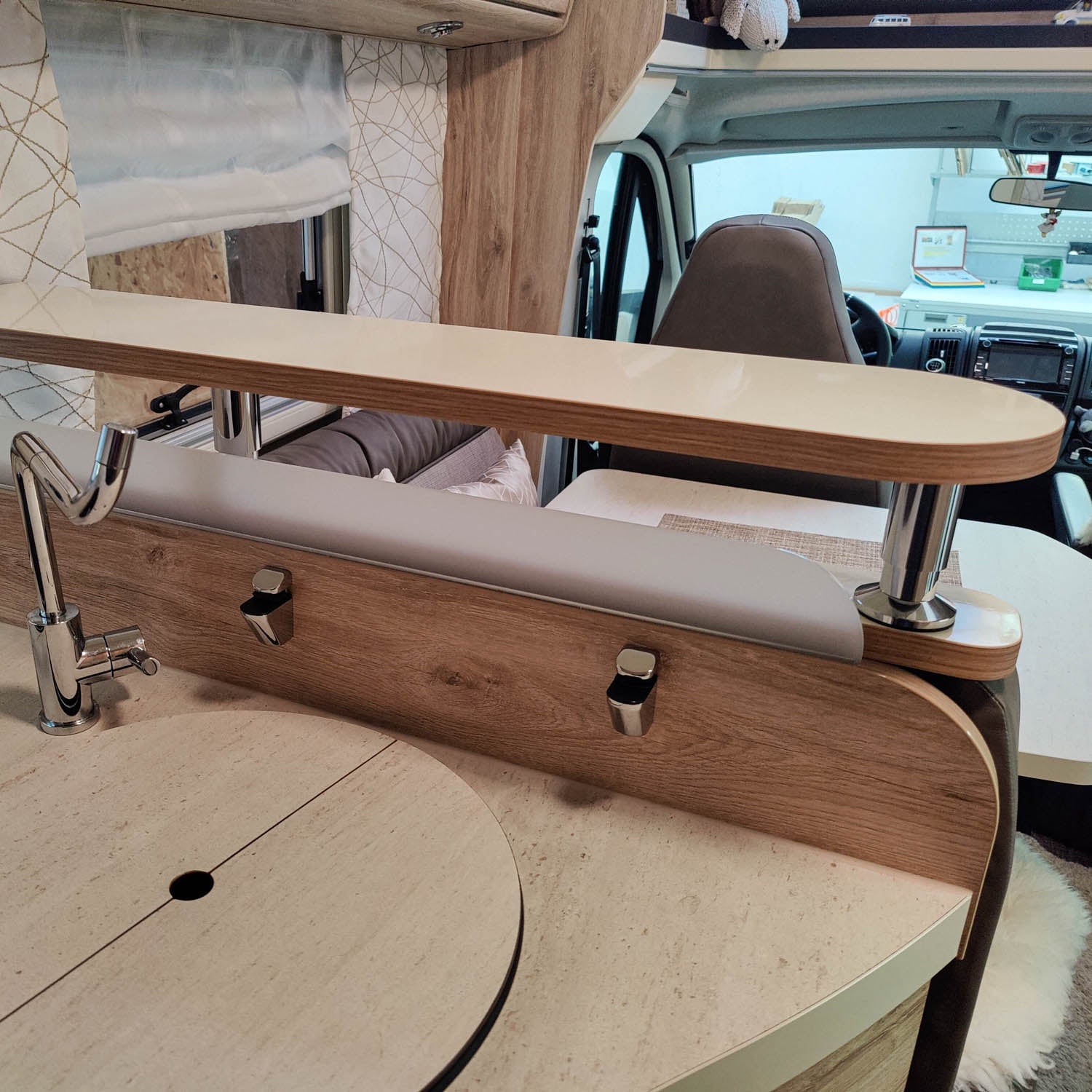2-piece storage board for Euramobil models