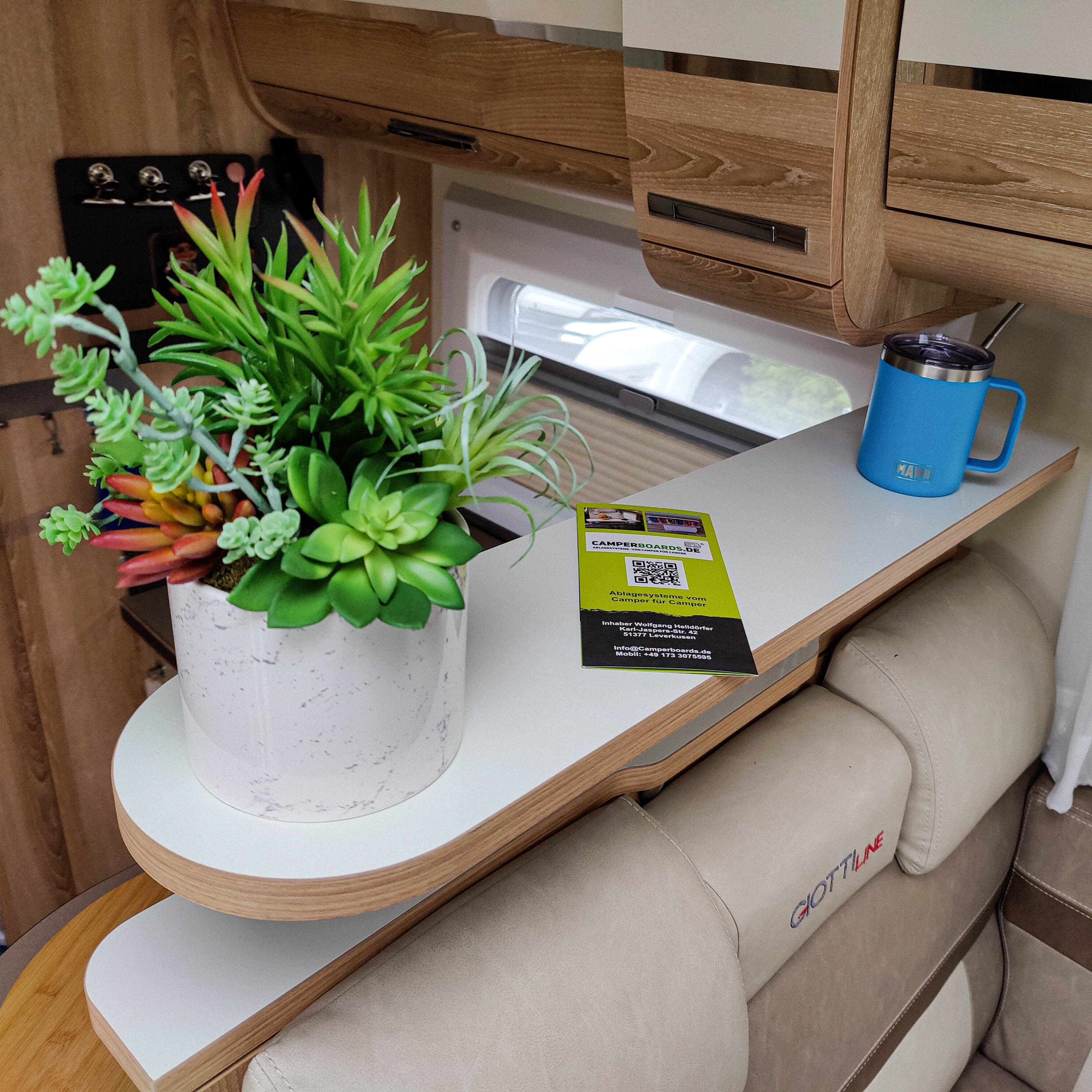 2-piece shelf for Giottiline T models