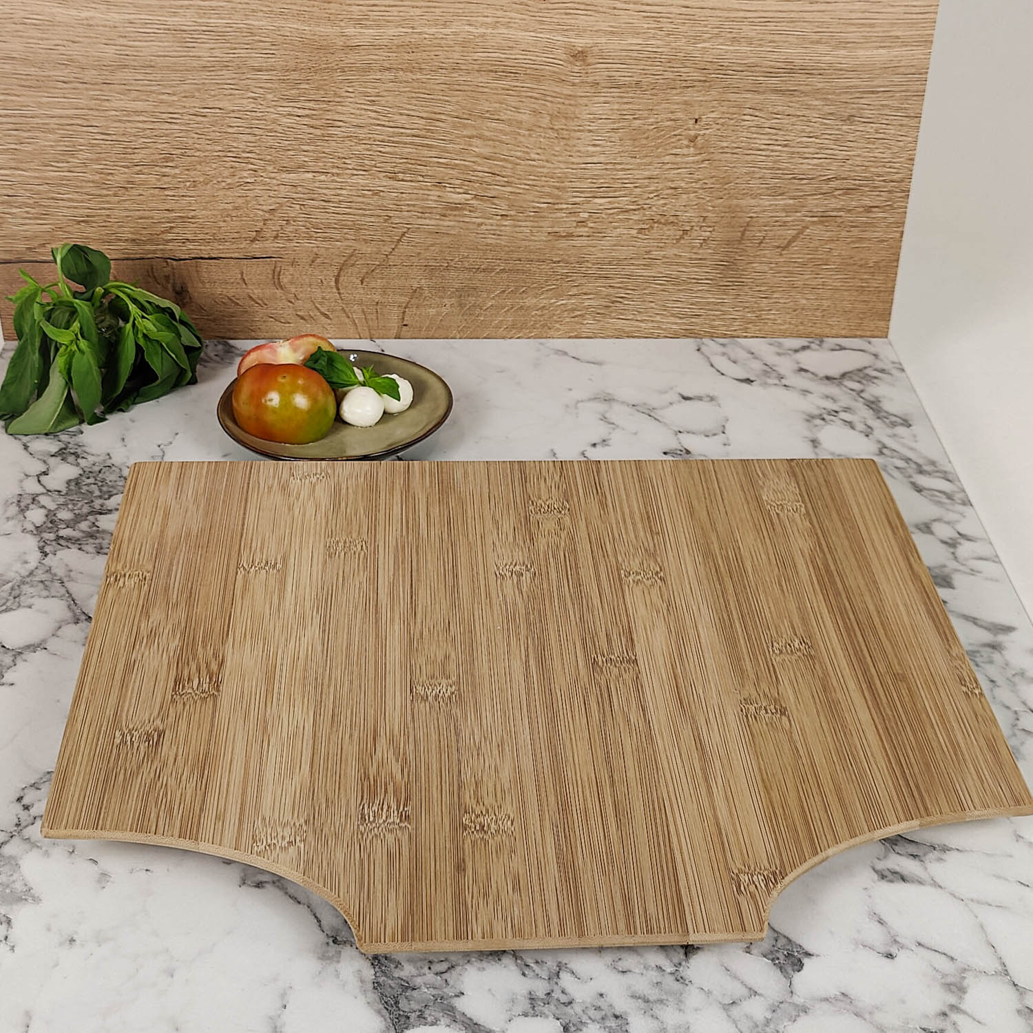 Cutting board with sink cover for Frankia models