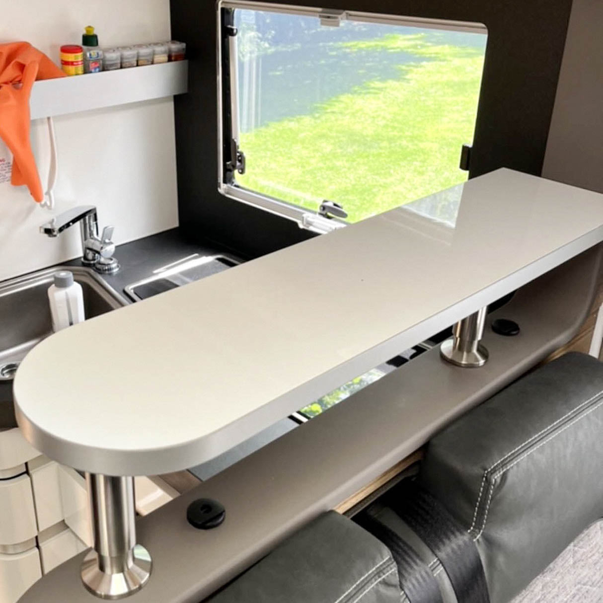 Storage shelf for Adria XL models