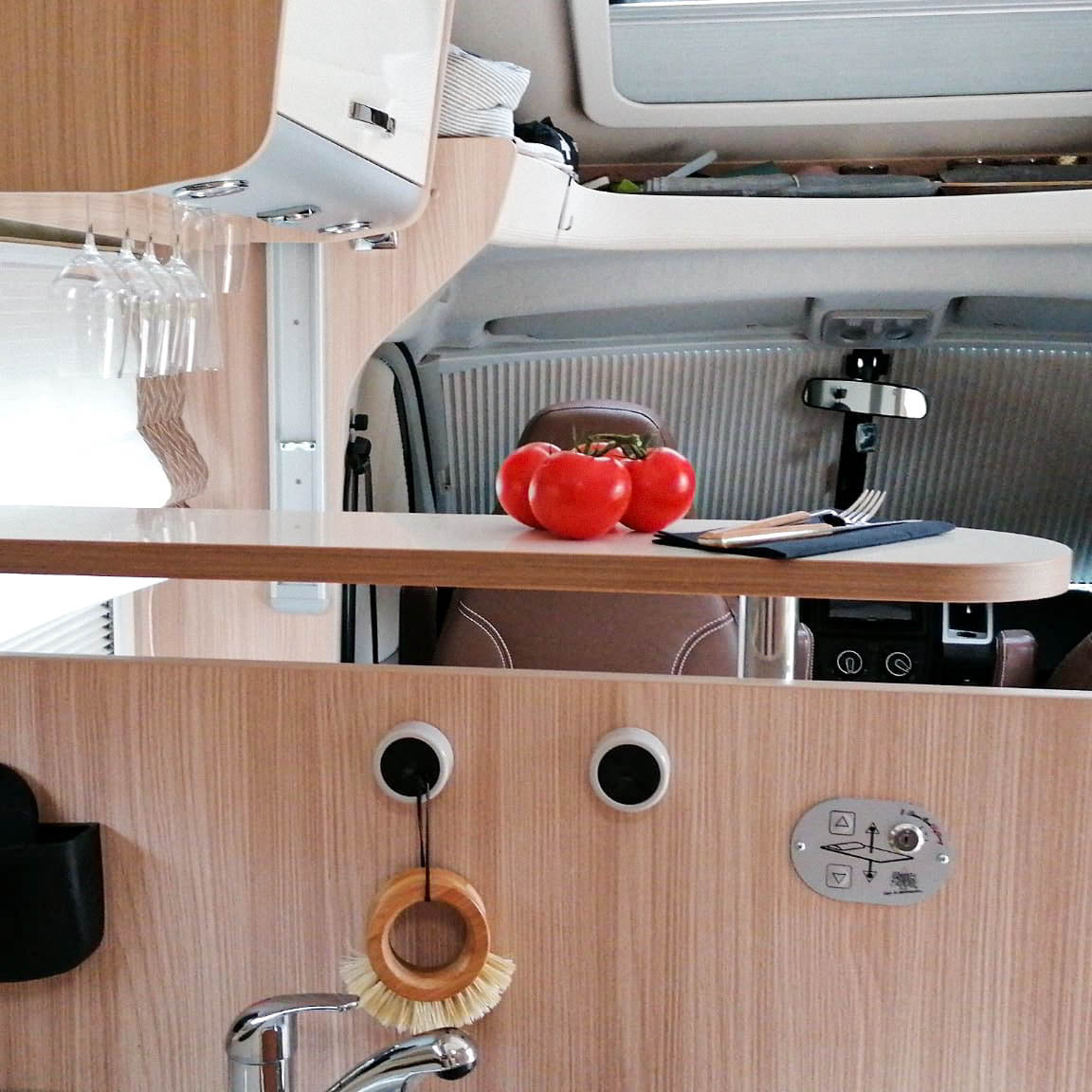 Storage board for Bürstner Ixeo models from 2019