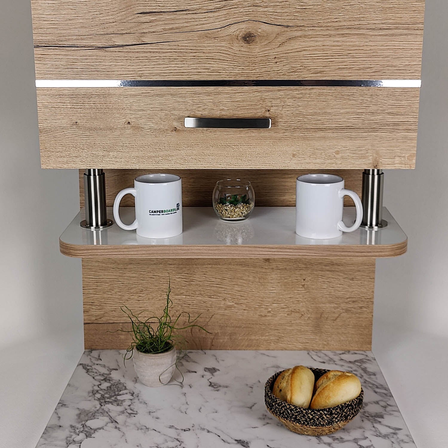 #color_high-gloss white with edge in cherry/havana