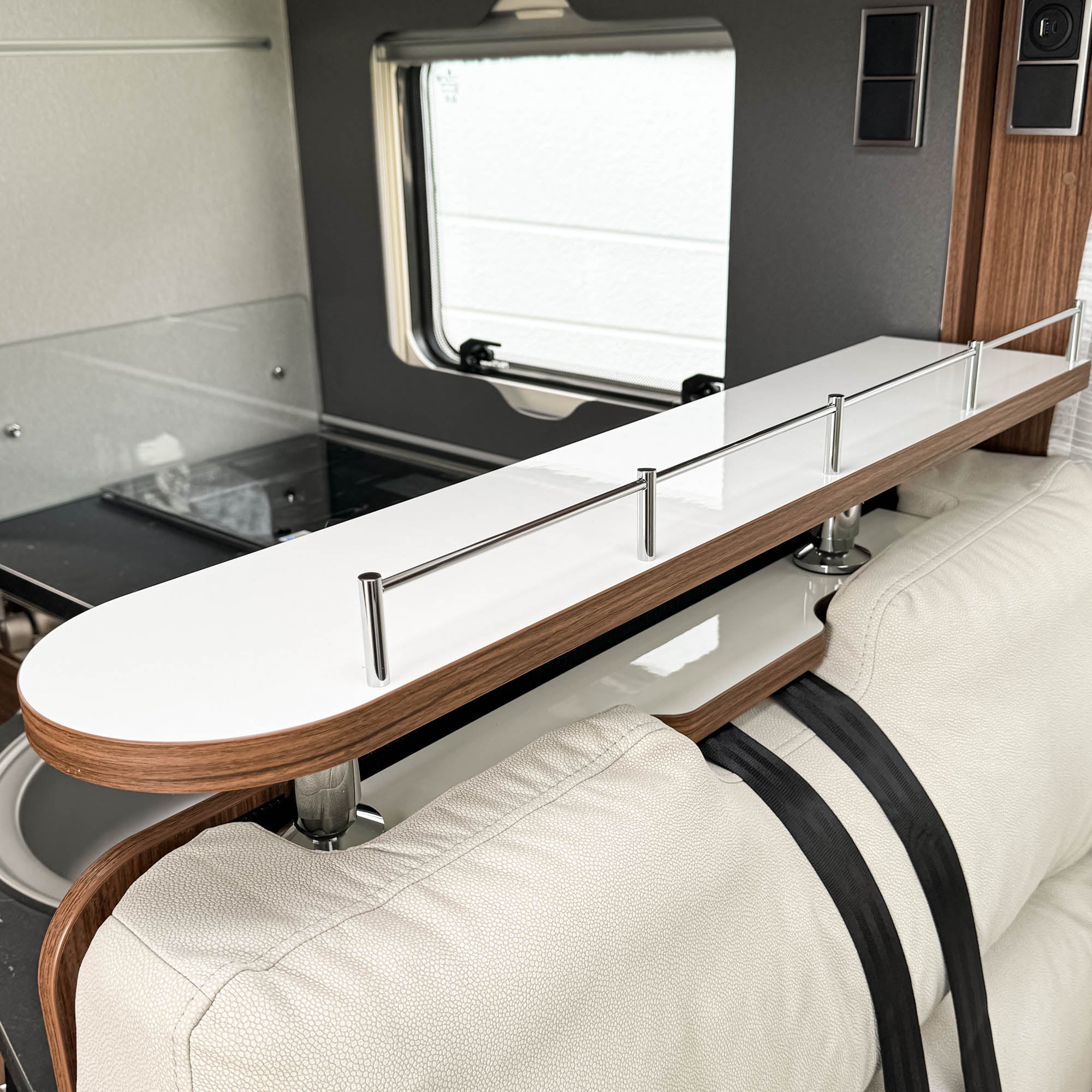 2-part storage board for Hymer models