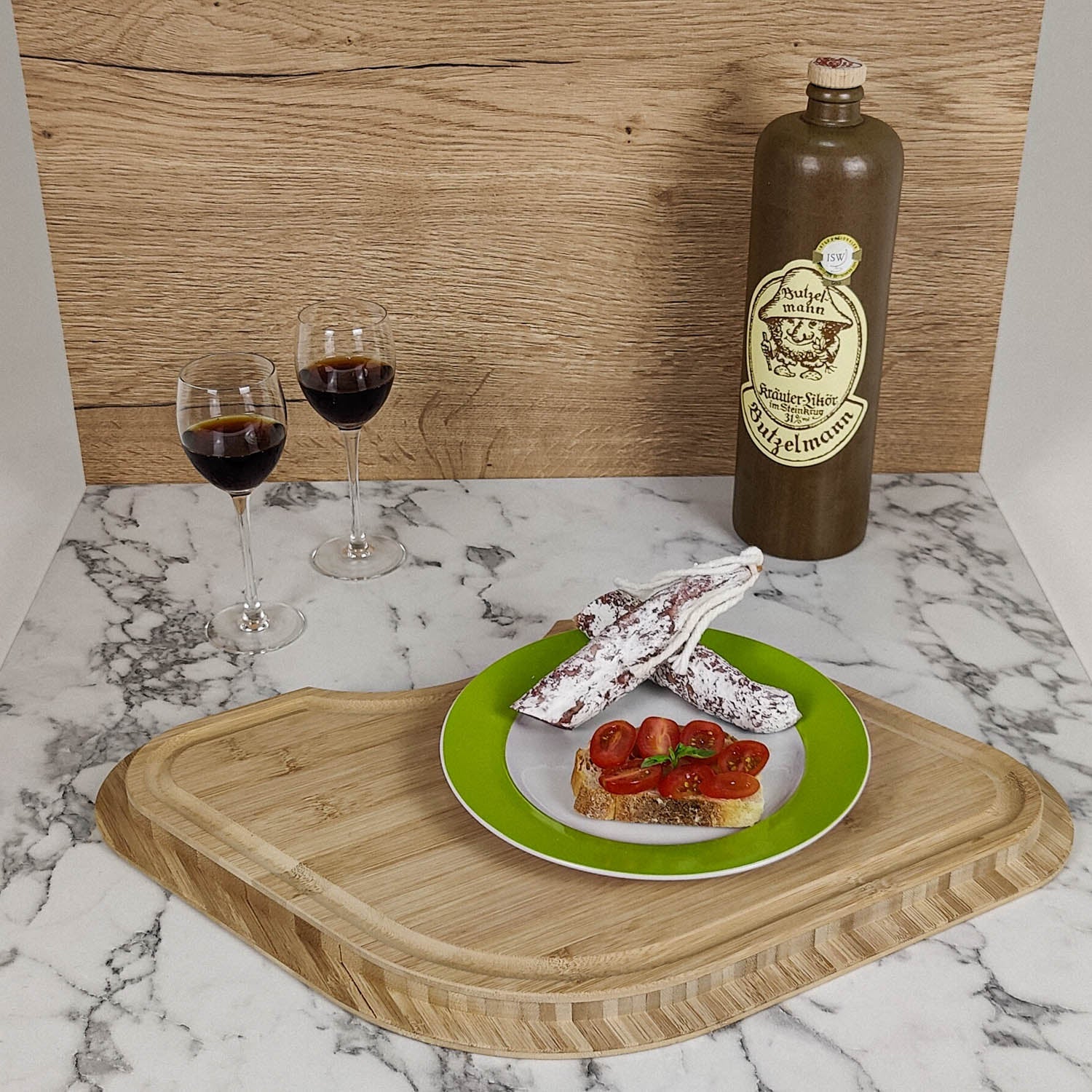 Cutting board with sink cover for Hymer models without round sink