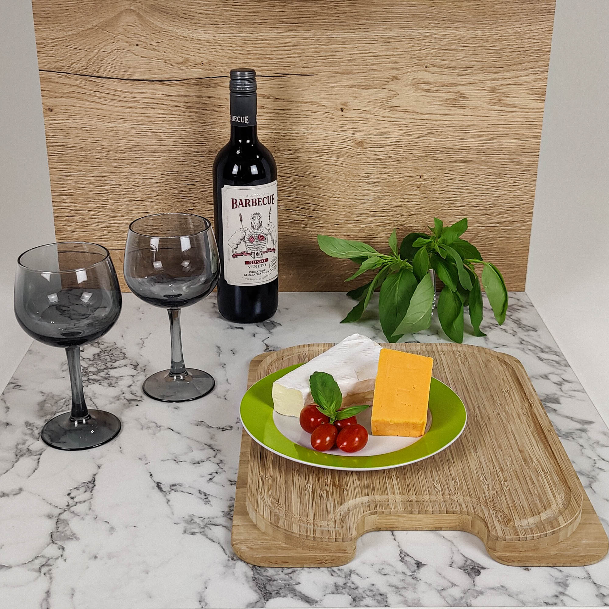 Cutting board with sink cover for Mooveo models