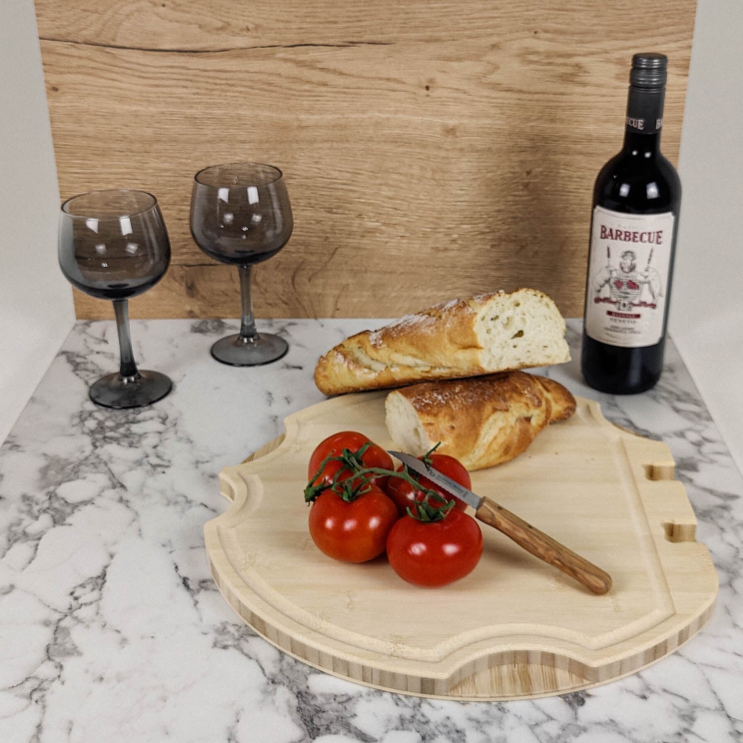 Cutting board with sink cover for Thetford universal sink with glass cover