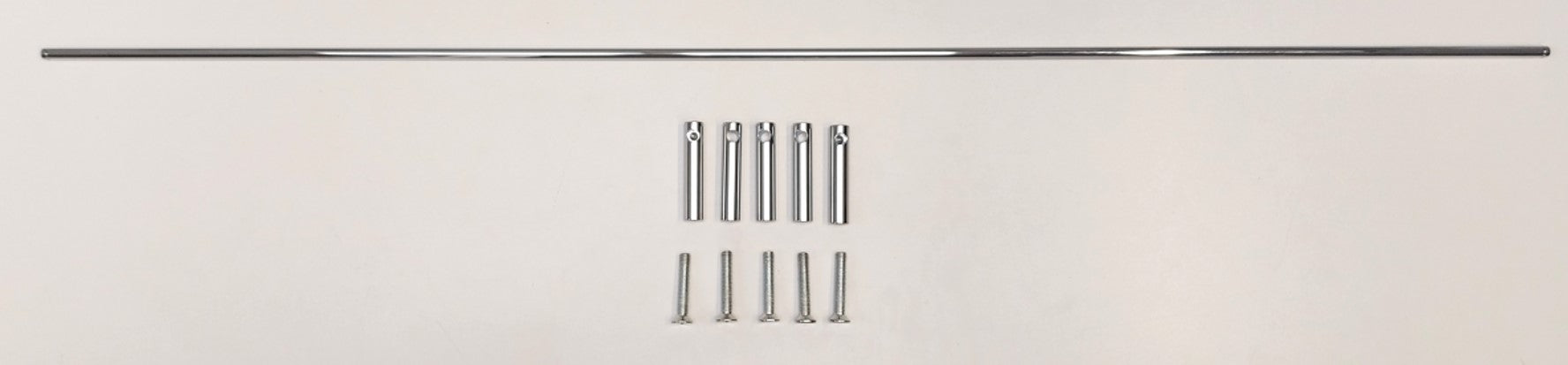 Railing set for retrofitting