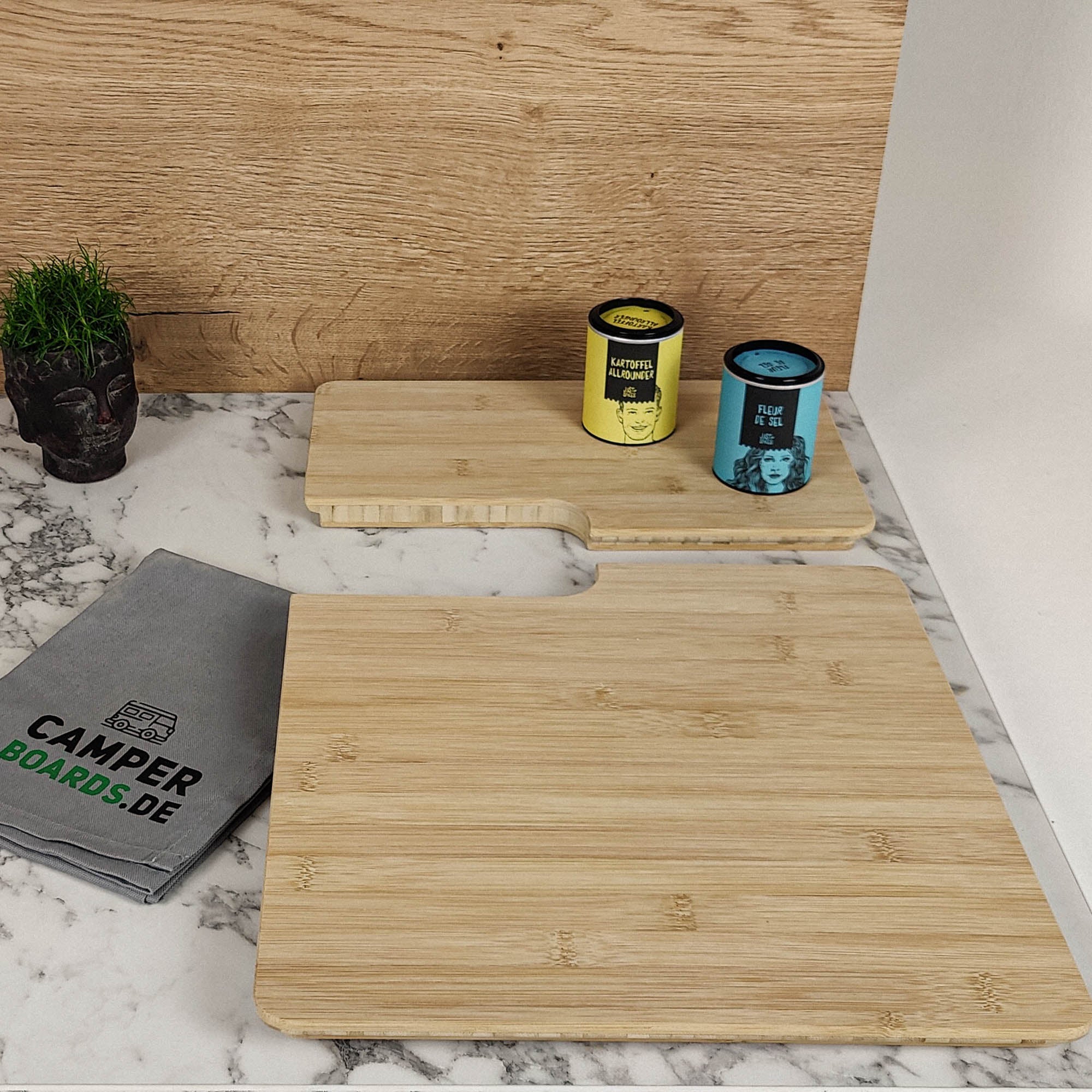 Duo chopping board with sink cover for Morelo models