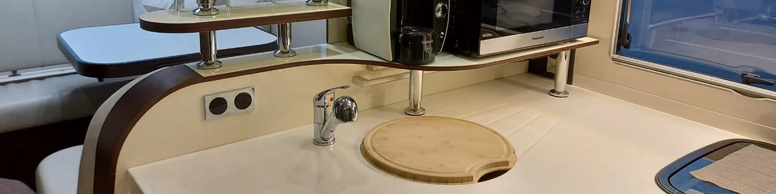 Sink covers for motorhomes