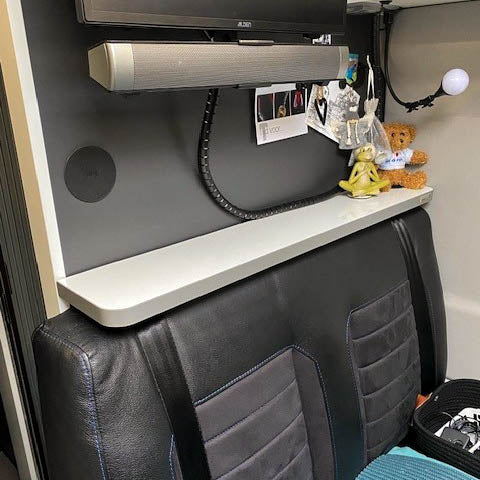 Storage shelf Adria Twin panel van from 2019