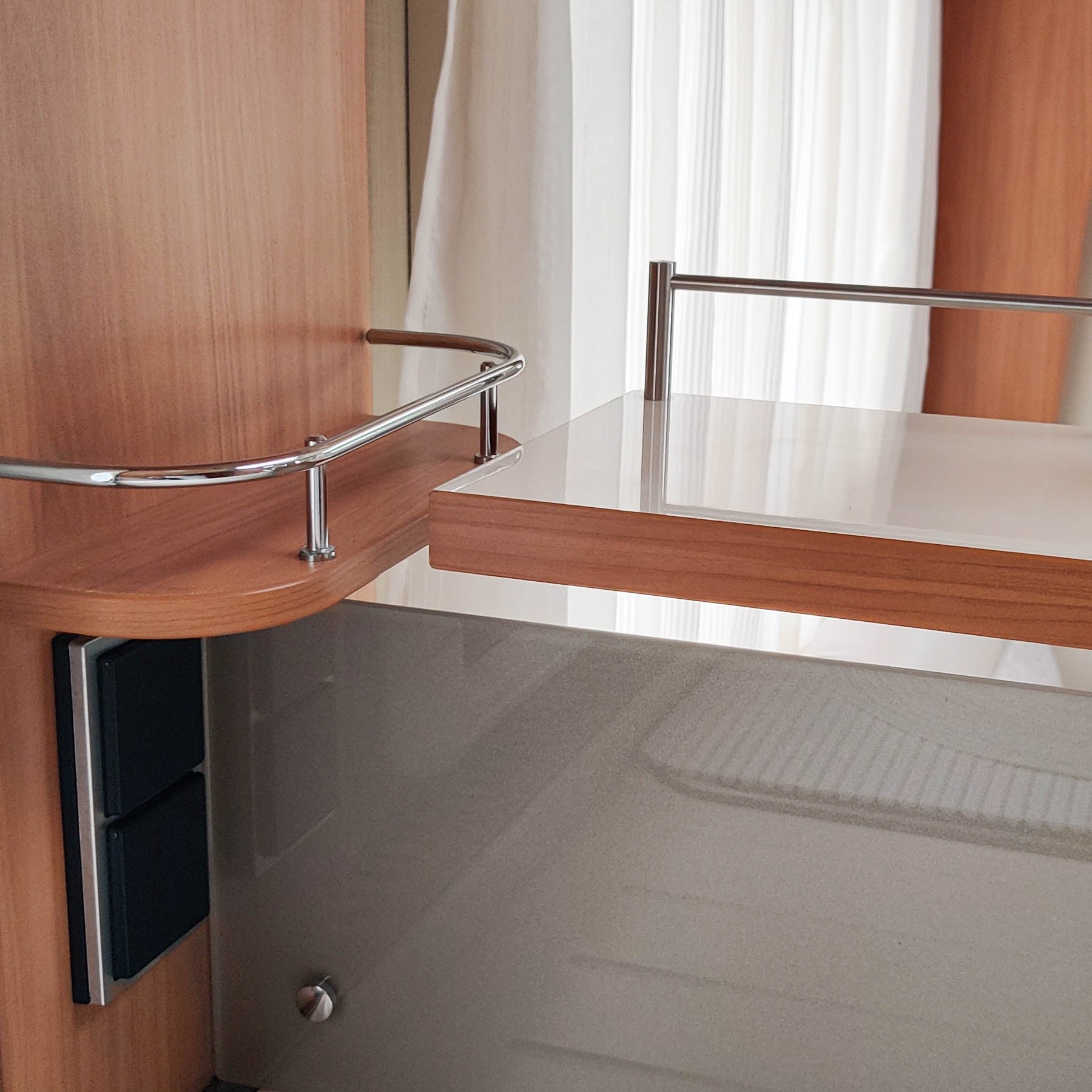 2-piece storage board for Hymer SL and GL models