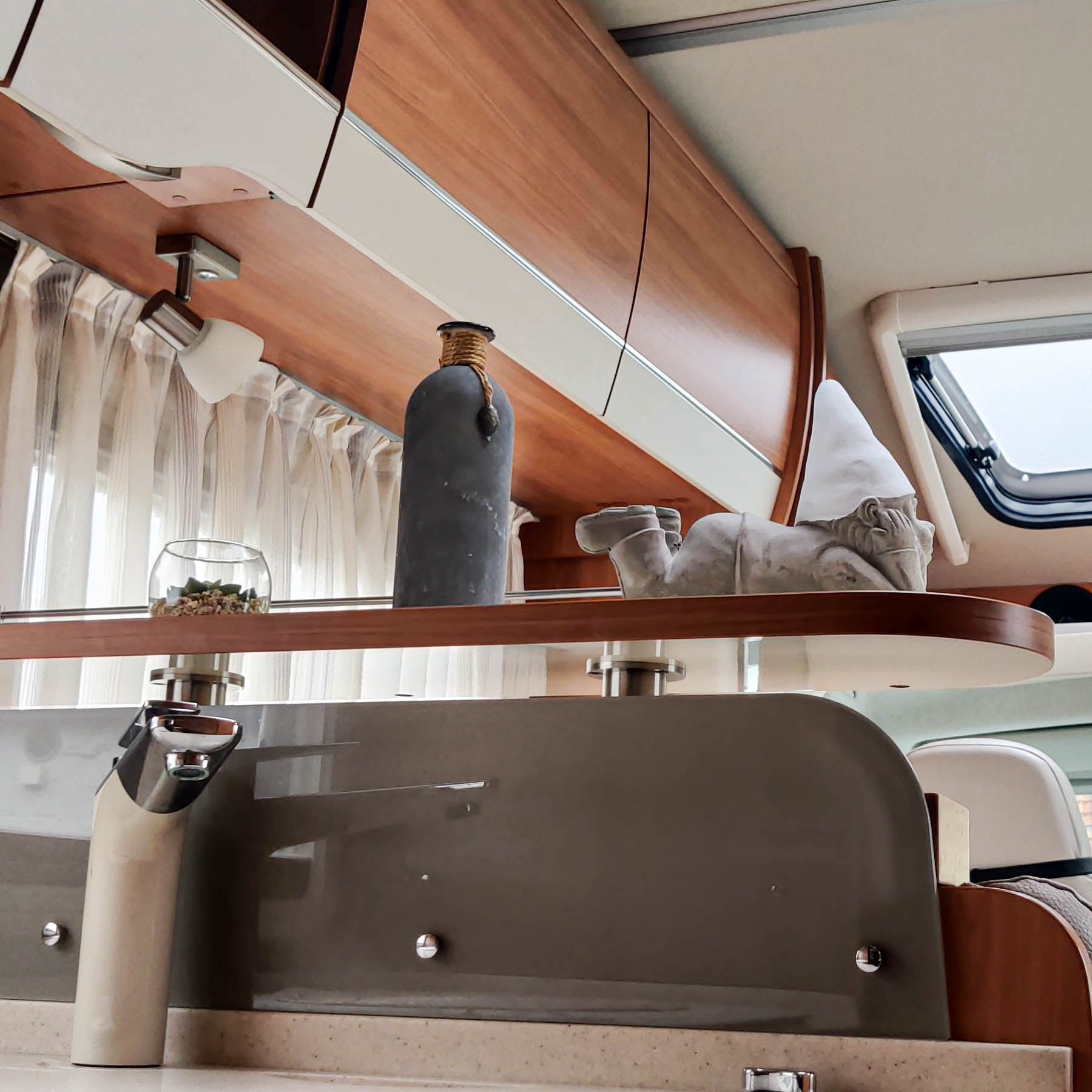 2-piece storage board for Hymer SL and GL models