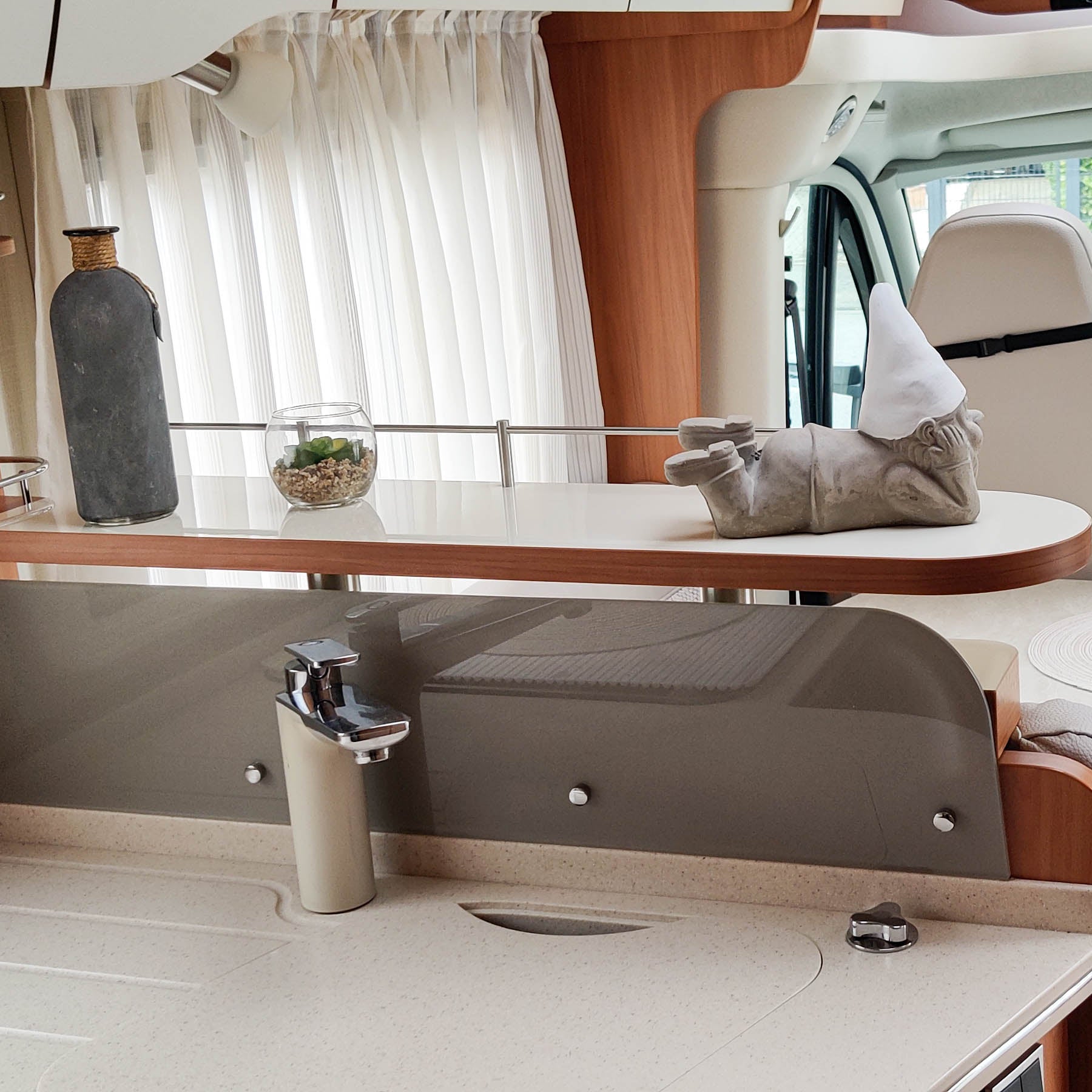 2-piece storage board for Hymer SL and GL models