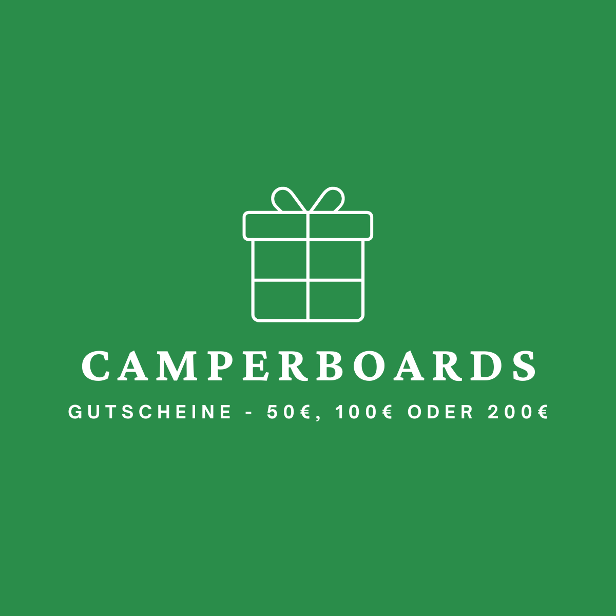 Camperboards gift voucher