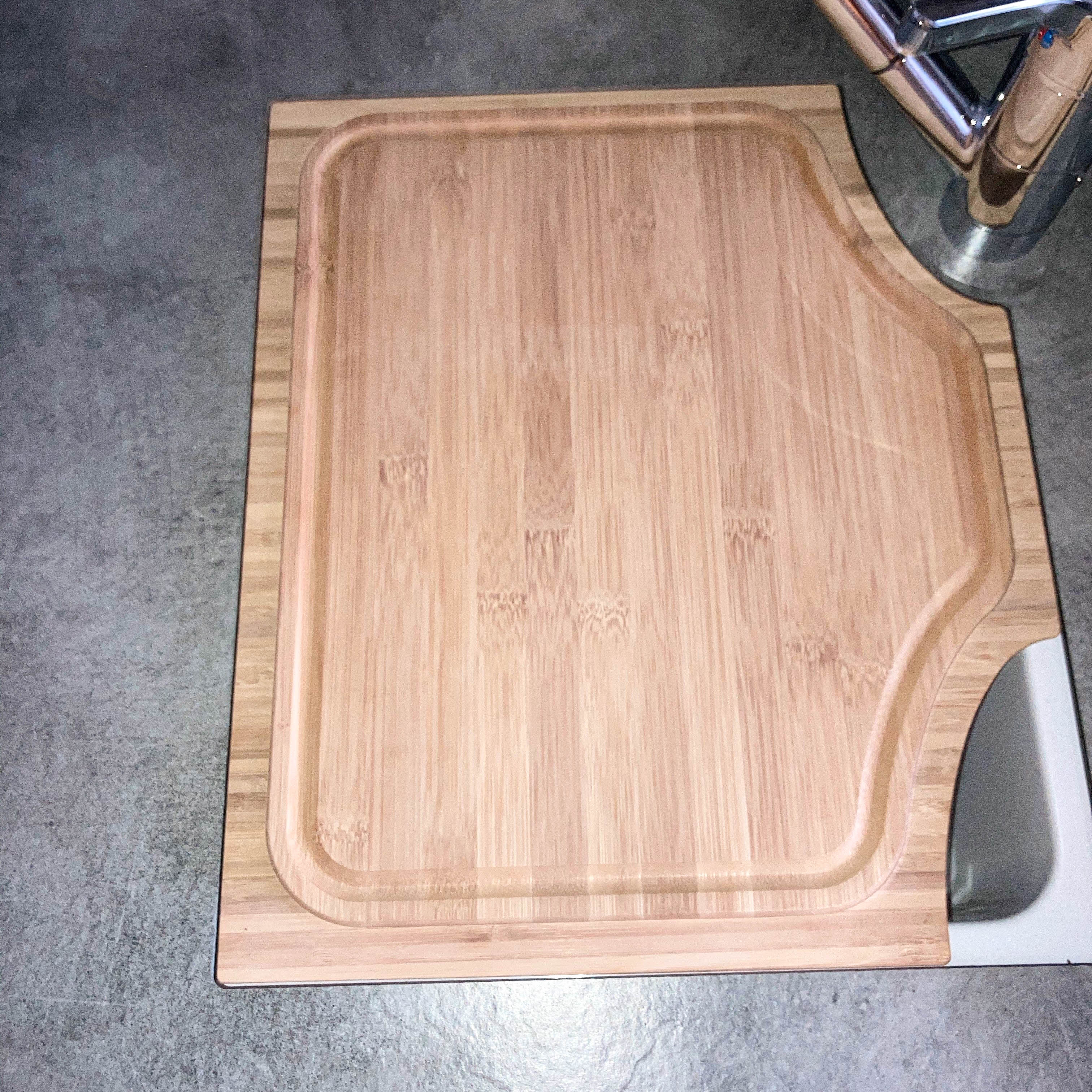 Cutting board with sink cover for Frankia models