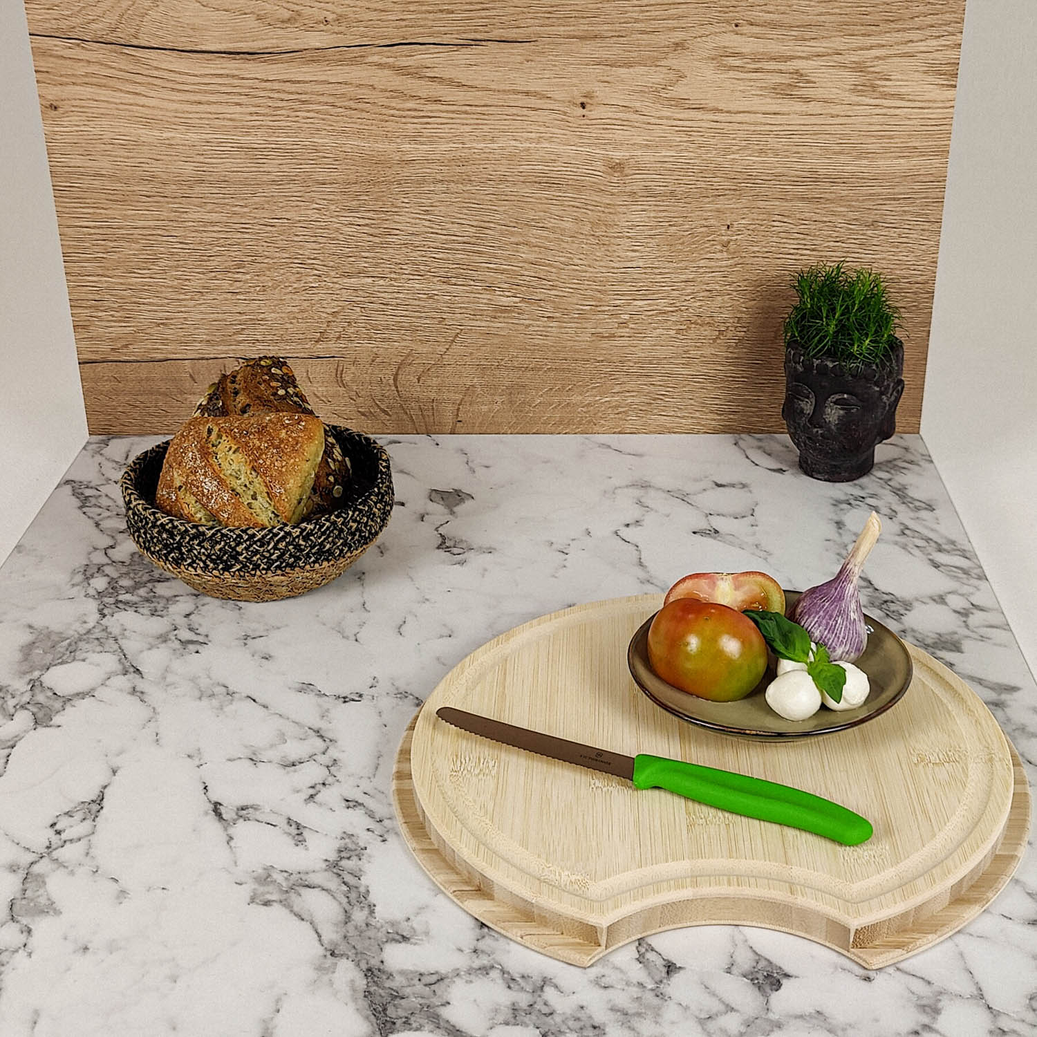 Cutting board with sink cover for Dethleffs models